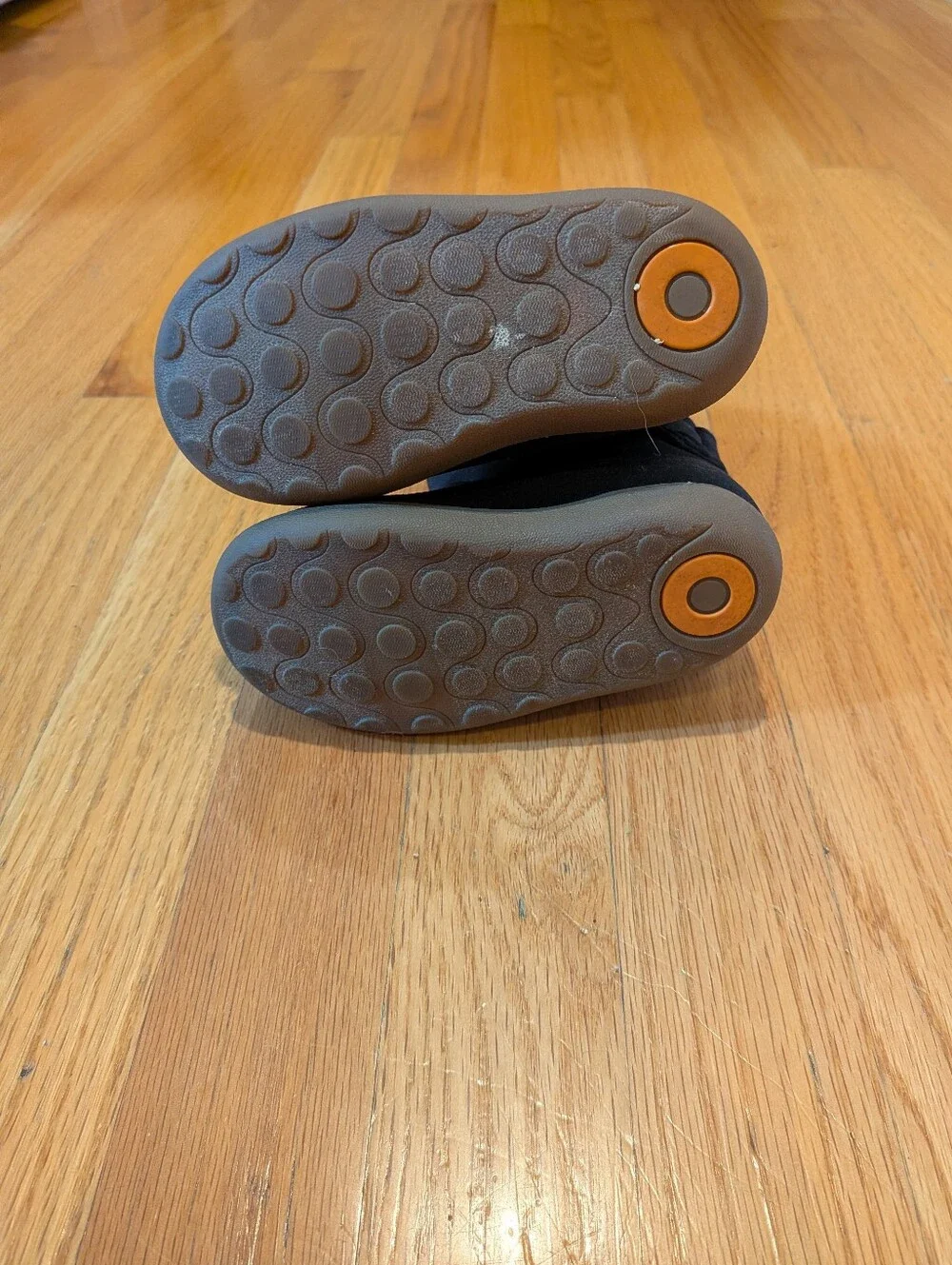 Baby Bogs II Solid, Black, Size 7